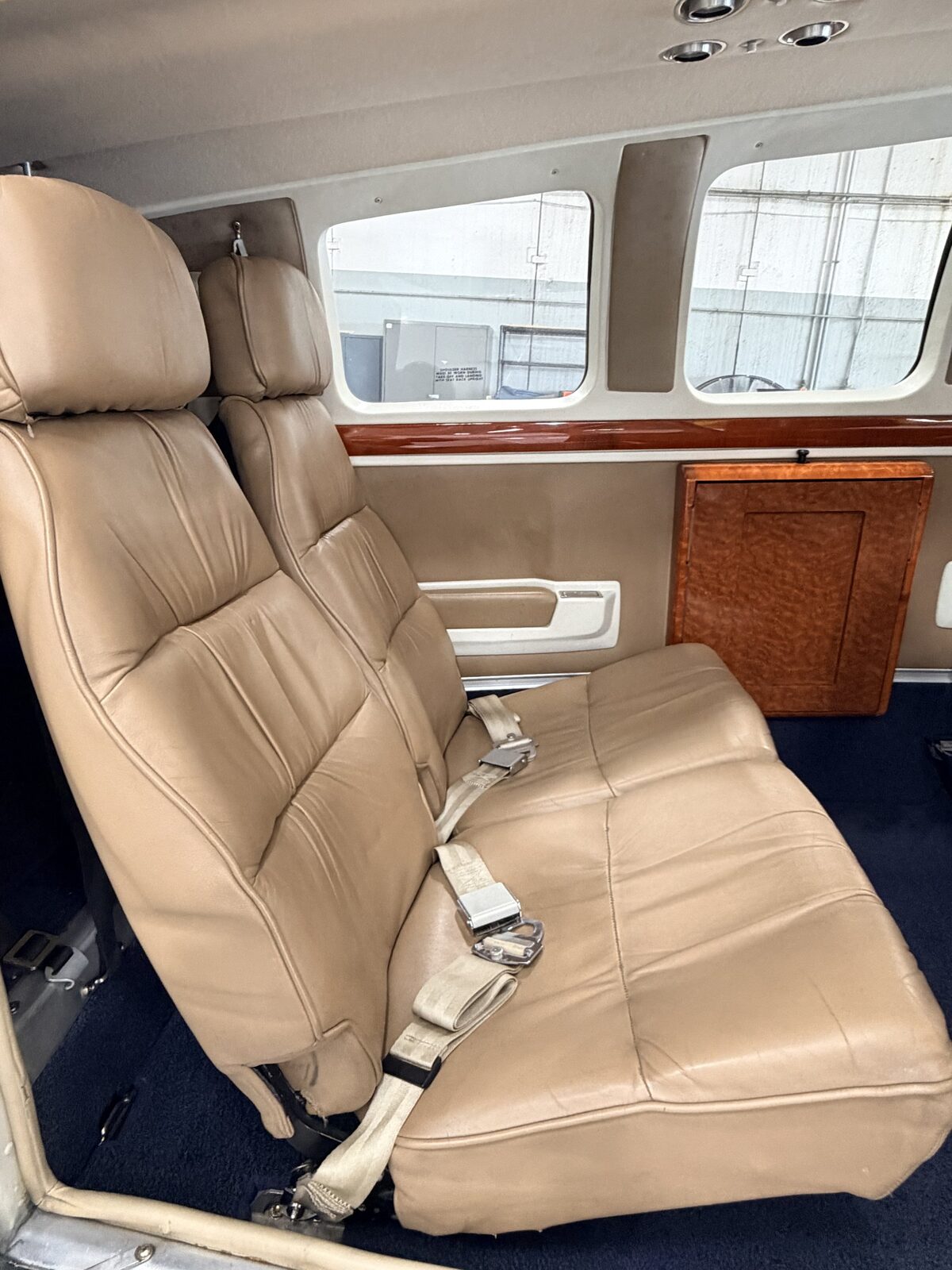 After: Baron 58 leather seating and sidewall presentation