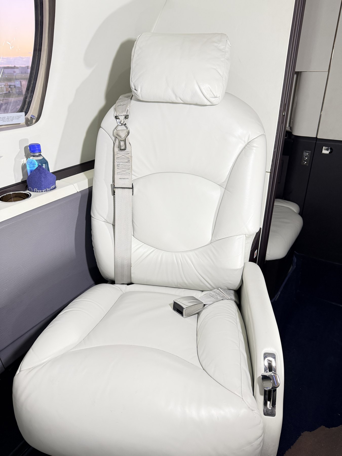 After: passenger seating and cabin presentation reset on Citation Excel