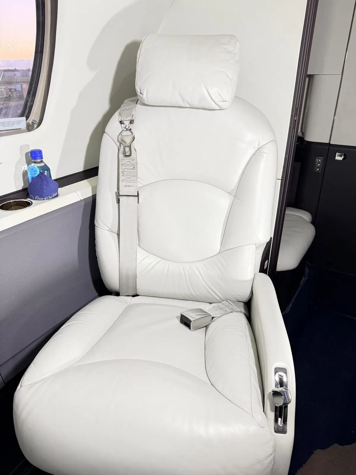 After: passenger seating and cabin presentation reset on Citation Excel